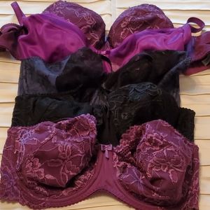 5 like new bras 34F